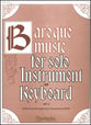 Baroque Music for Solo Ins/Keybd No. 4 Organ sheet music cover